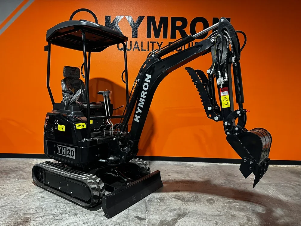 KYMRON® YH20D Mini Excavator (w/ Kubota D722 Engine) - Image 6