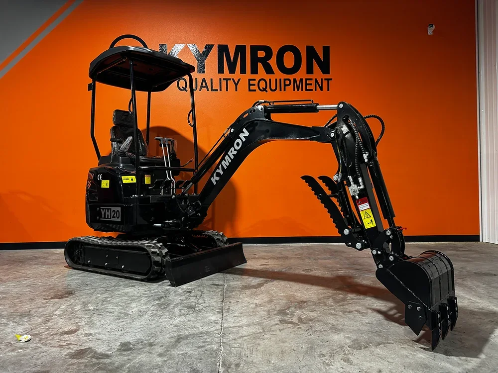 KYMRON® YH20D Mini Excavator (w/ Kubota D722 Engine) - Image 7