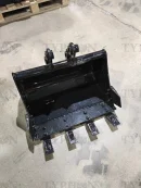 2-3.5 Ton Mini Excavator Attachment 600mm Teeth Bucket Trenching Buckets 23 inch