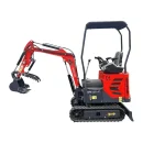 AGT DM12X-C Mini Excavator – Pilot Control, Swing Boom, Hydraulic Thumb by Bidadoo