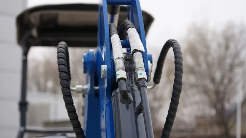 2025 TYPHON TERROR XI STORM Mini Excavator – 1.1 Ton Trench Digger with Boom Swing & Hydraulic Thumb - Image 19