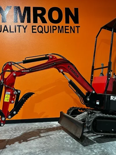 KYMRON® RH14G Mini Excavator (w/ Side Swing Boom)