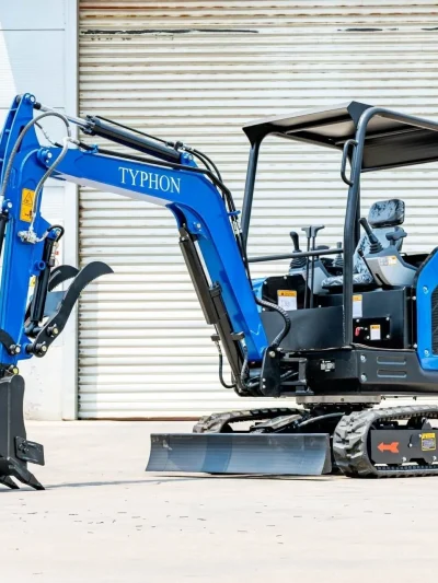 2025 TYPHON TERROR X2 STORM Mini Excavator – 2.5 Ton | Kubota V1505 Diesel Engine | EPA Certified