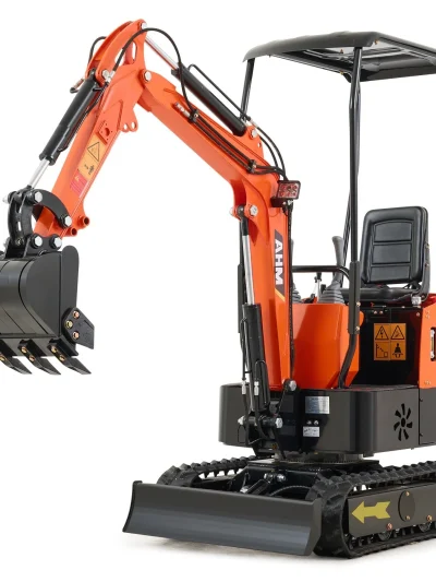 NW-A1 | 13.5 HP B&S Engine Mini Excavator with 6 Attachments