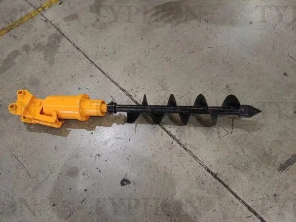 2.5 ton Excavator Attachment Hydraulic Earth Auger Post Hole Digger 8inch Dia - Image 3