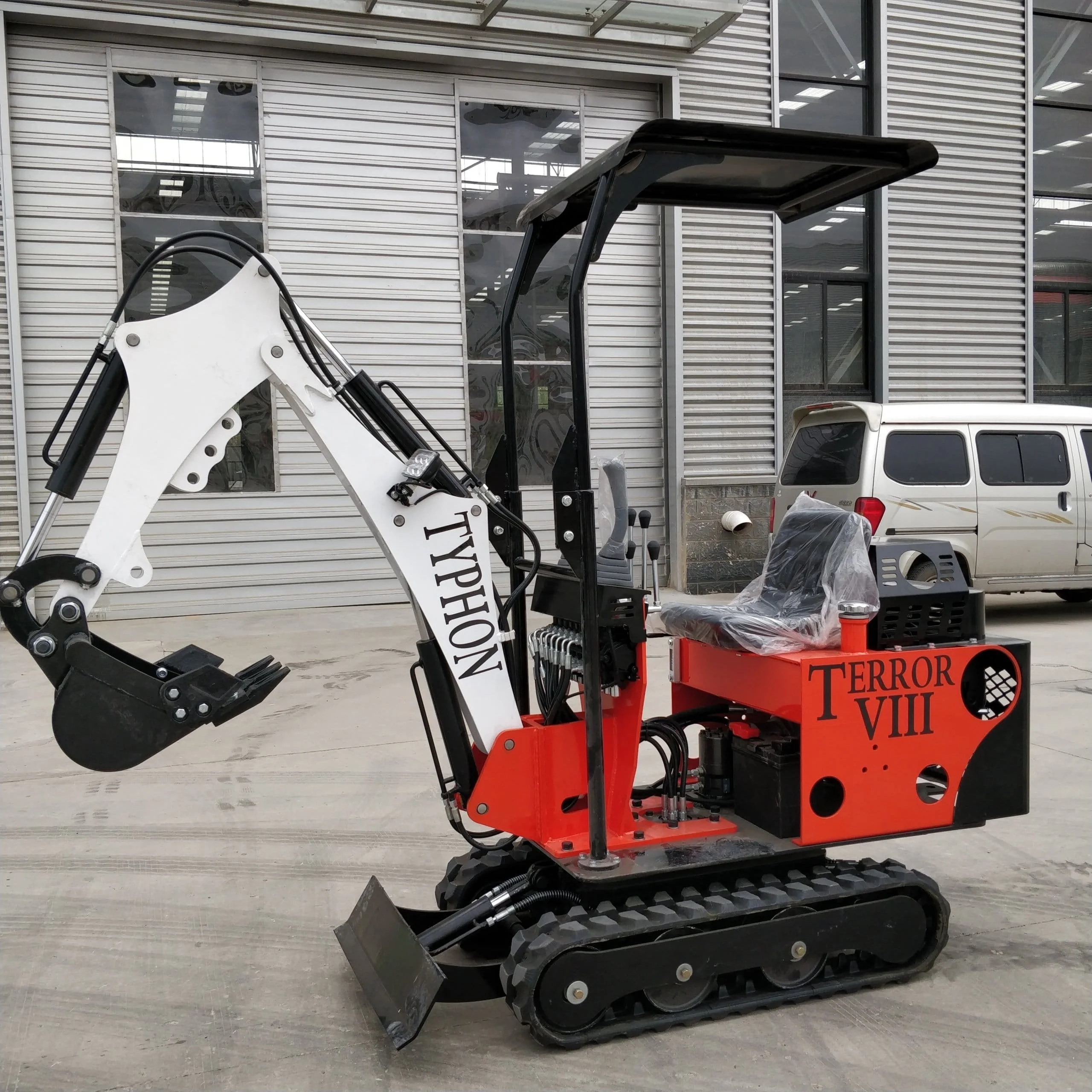 Brand New TYPHON TERROR VIII 800kg Mini Excavator USA - Image 8