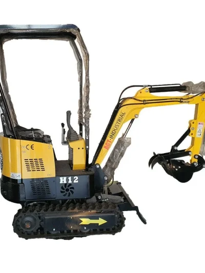 1 Ton, 13.5 HP Gasoline Engine (B&S) Mini Excavator | AGT-H12