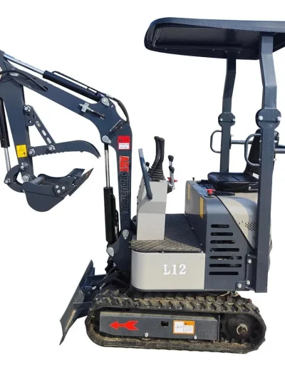 AGT L12 1-Ton Mini Excavator – KOOP Gasoline Engine by Bidadoo
