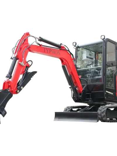 2025 TYPHON TERROR X2 Mini Excavator – 2.7 Ton | Perkins 403J‑11 Diesel Engine | EPA Certified