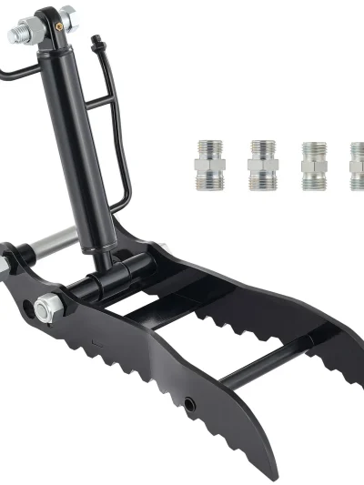 Hydraulic Thumb Clip Attachment For 1 Ton Mini Excavator with 2 Hydraulic Hoses