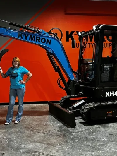 KYMRON® XH42D Pro Series Excavator with Thumb + Cab w/ AC & Radio
