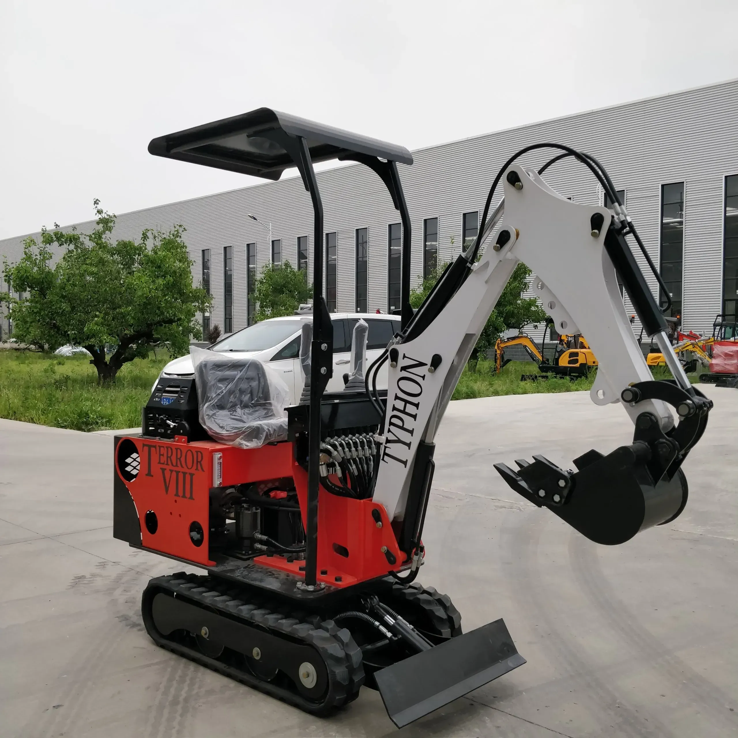 Brand New TYPHON TERROR VIII 800kg Mini Excavator USA - Image 5