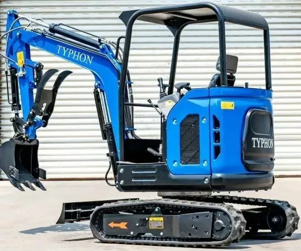 2025 TYPHON TERROR X2 STORM Mini Excavator – 2.5 Ton | Kubota V1505 Diesel Engine | EPA Certified - Image 5
