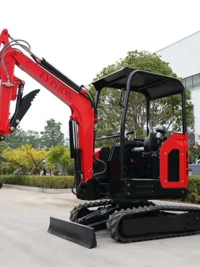 TYPHON TERROR X2 STORM Mini Excavator 2.5 Ton Diesel Perkins Engine USA