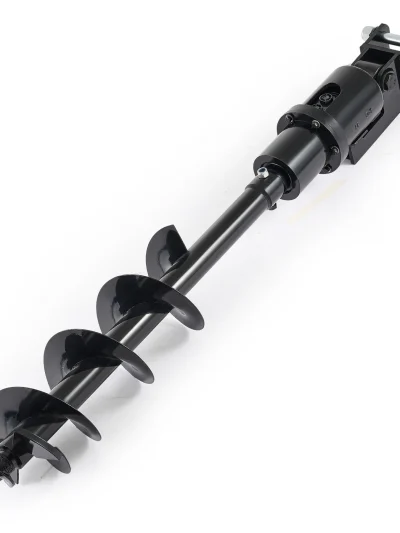 8″ Hydraulic Auger Drill Attachment for Mini Excavator 45″ Depth