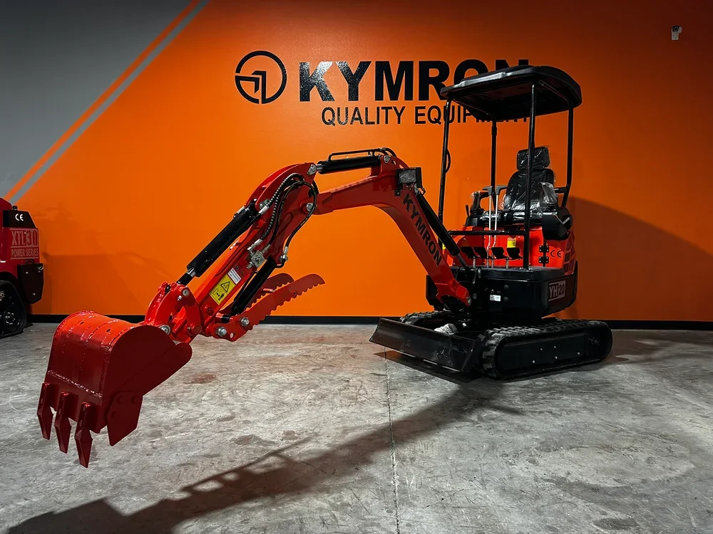 KYMRON® YH20D Mini Excavator (w/ Kubota D722 Engine) - Image 2