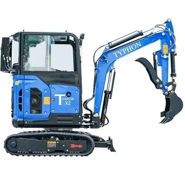 2025 TYPHON TERROR X2 Mini Excavator – 2.7 Ton | Kubota V1505 Diesel Engine | EPA Certified - Image 2