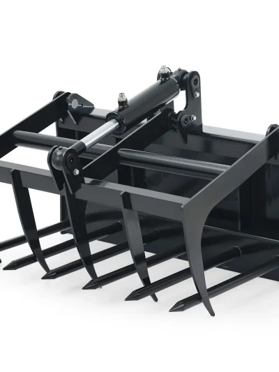 38″ Hydraulic Root Grapple Attachment For Mini Skid Steer Loader