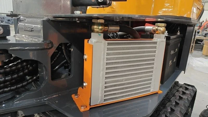 2025 TYPHON TERROR XI STORM Mini Excavator – 1.1 Ton Trench Digger with Boom Swing & Hydraulic Thumb - Image 22