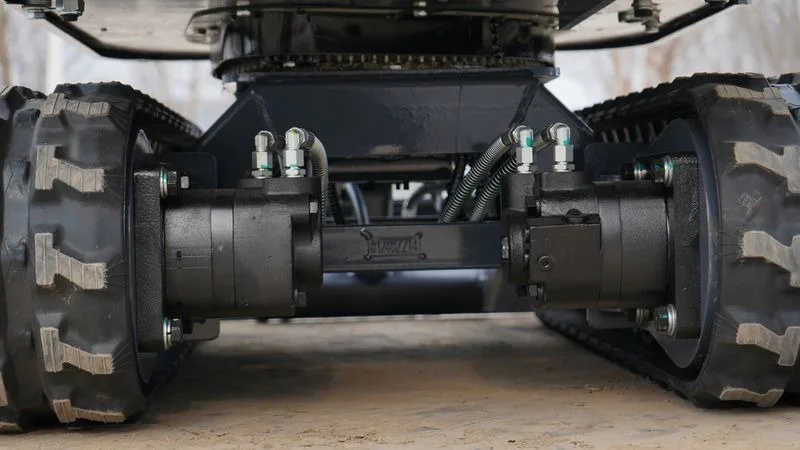 2025 TYPHON TERROR XI STORM Mini Excavator – 1.1 Ton Trench Digger with Boom Swing & Hydraulic Thumb - Image 13