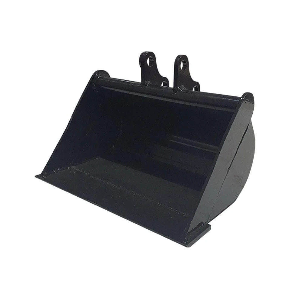 24″ Toothless Bucket for 1-Ton 2-Ton Mini Excavator without teeth|12EX-WD24B