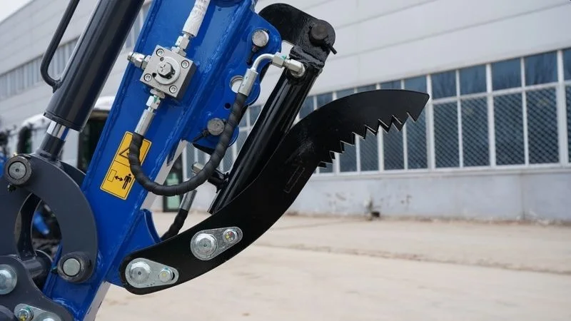 2025 TYPHON TERROR XI STORM Mini Excavator – 1.1 Ton Trench Digger with Boom Swing & Hydraulic Thumb - Image 27