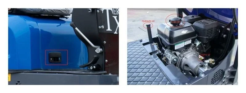 2025 TYPHON TERROR XI STORM Mini Excavator – 1.1 Ton Trench Digger with Boom Swing & Hydraulic Thumb - Image 31