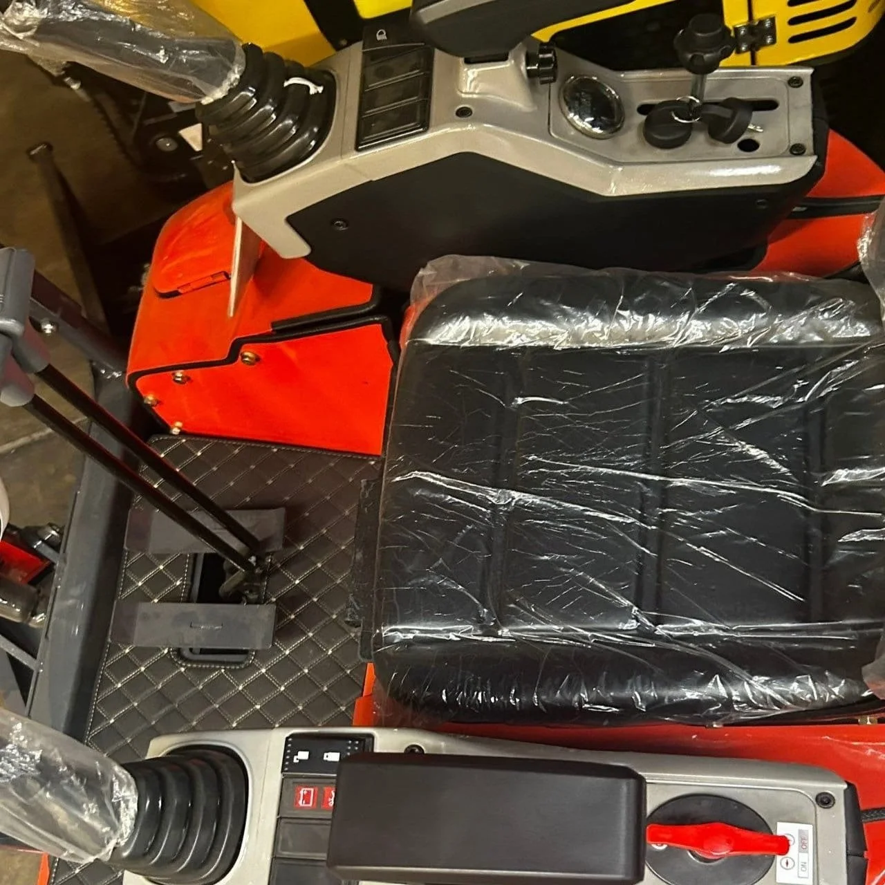 QK18K-C Mini Excavator with Kubota Engine – Swing Boom & Hydraulic Thumb by Bidadoo - Image 9