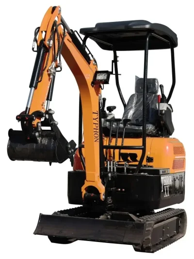 2025 4,000 lb TYPHON TERROR XX Mini Excavator – Kubota D902 Diesel Engine | EPA Certified